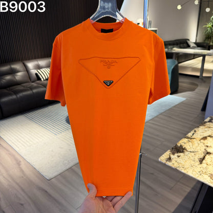 260616 High-quality new embroidery technique logo letter short-sleeved shirt