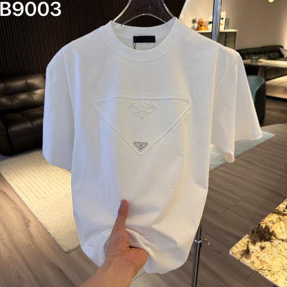 260616 High-quality new embroidery technique logo letter short-sleeved shirt