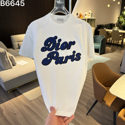 260616 High-quality new print technology logo letter short-sleeved shirt