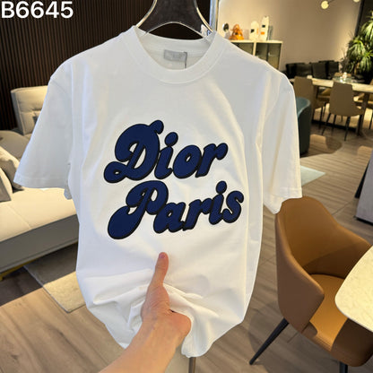 260616 High-quality new print technology logo letter short-sleeved shirt