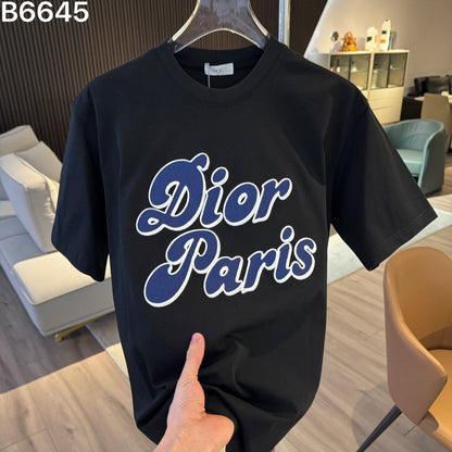 260616 High-quality new print technology logo letter short-sleeved shirt