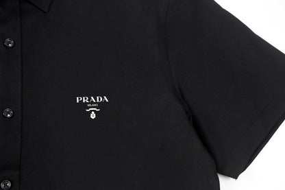 260624 High-quality new and exquisite logo design - high-quality short-sleeved shirt