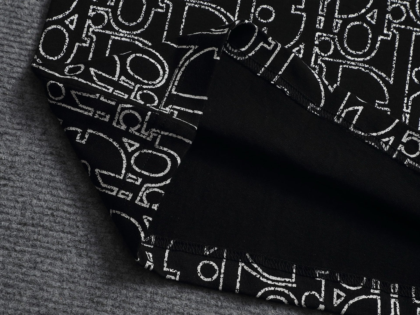 260624 High-quality new gradient dotted print letter T-shirt
