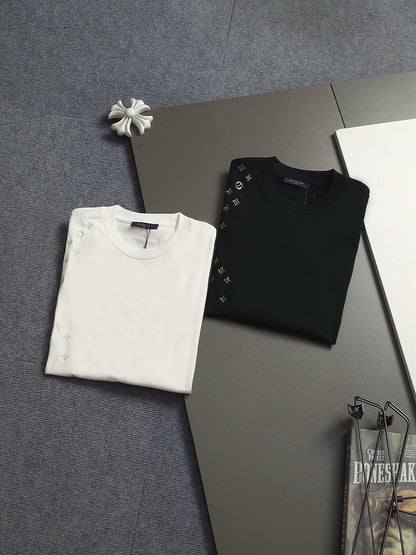 260624 High-quality new three-dimensional craftsmanship T-shirt