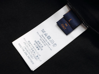 260624 High-quality new embroidered and rhinestone-studded T-shirt