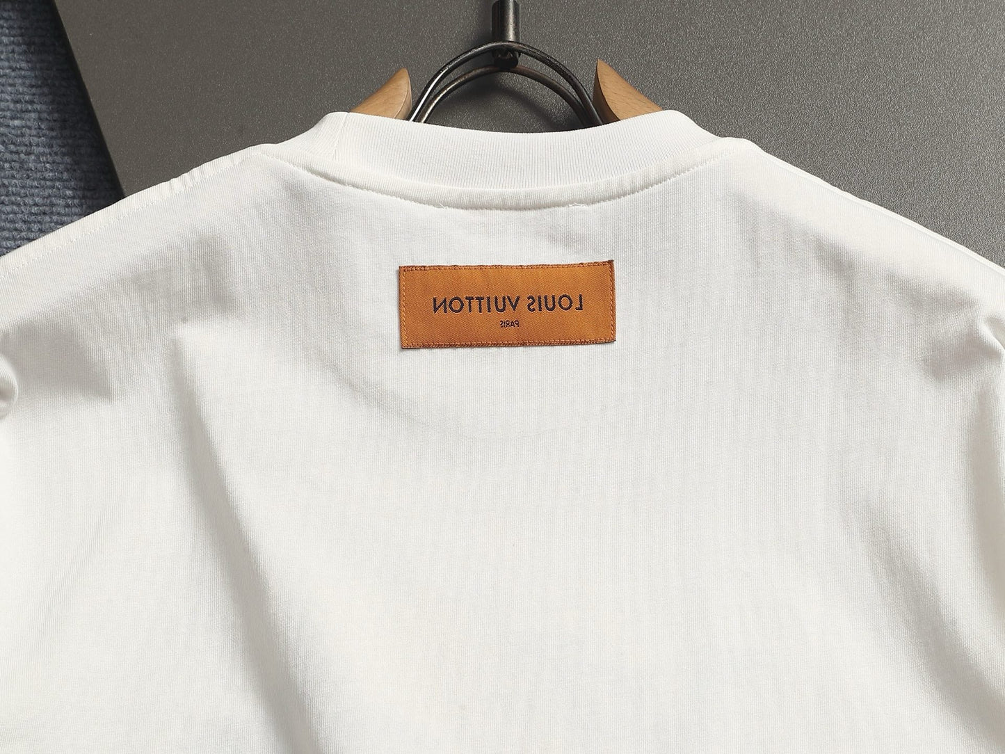 260624 High-quality new embroidered and rhinestone-studded T-shirt