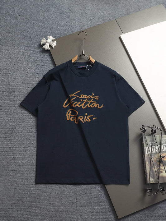260624 High-quality new multi-needle embroidery technology LOGO T-shirt