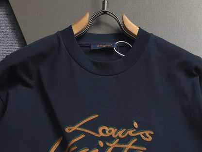 260624 High-quality new multi-needle embroidery technology LOGO T-shirt