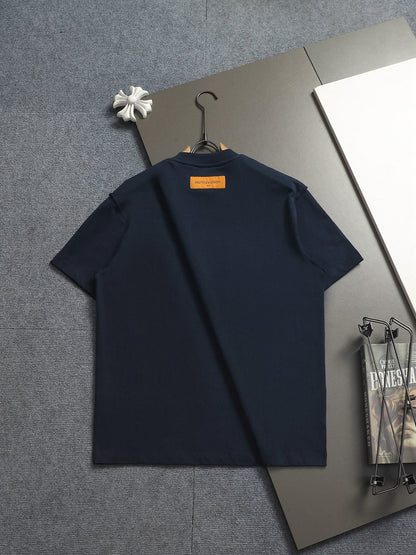 260624 High-quality new multi-needle embroidery technology LOGO T-shirt