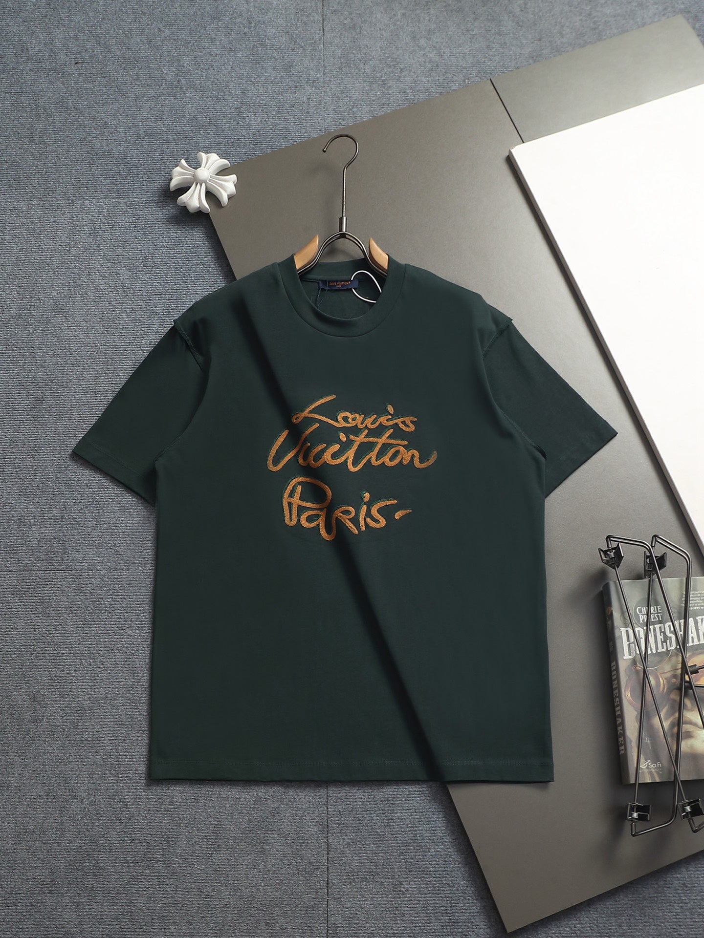 260624 High-quality new multi-needle embroidery technology LOGO T-shirt