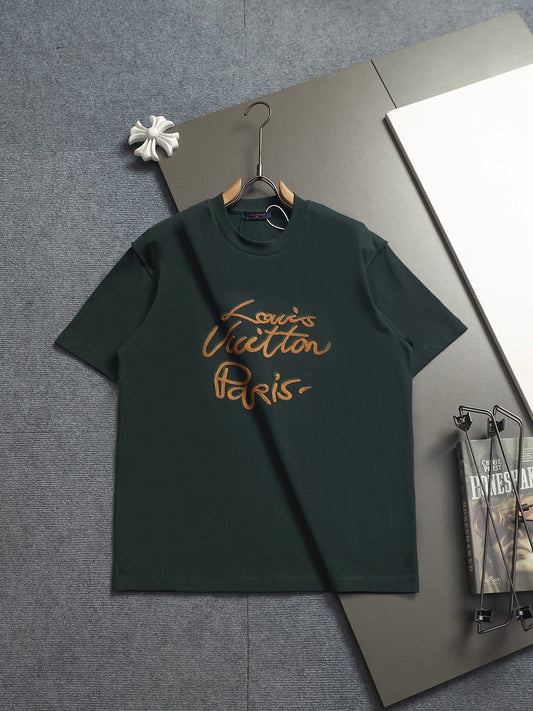 260624 High-quality new multi-needle embroidery technology LOGO T-shirt