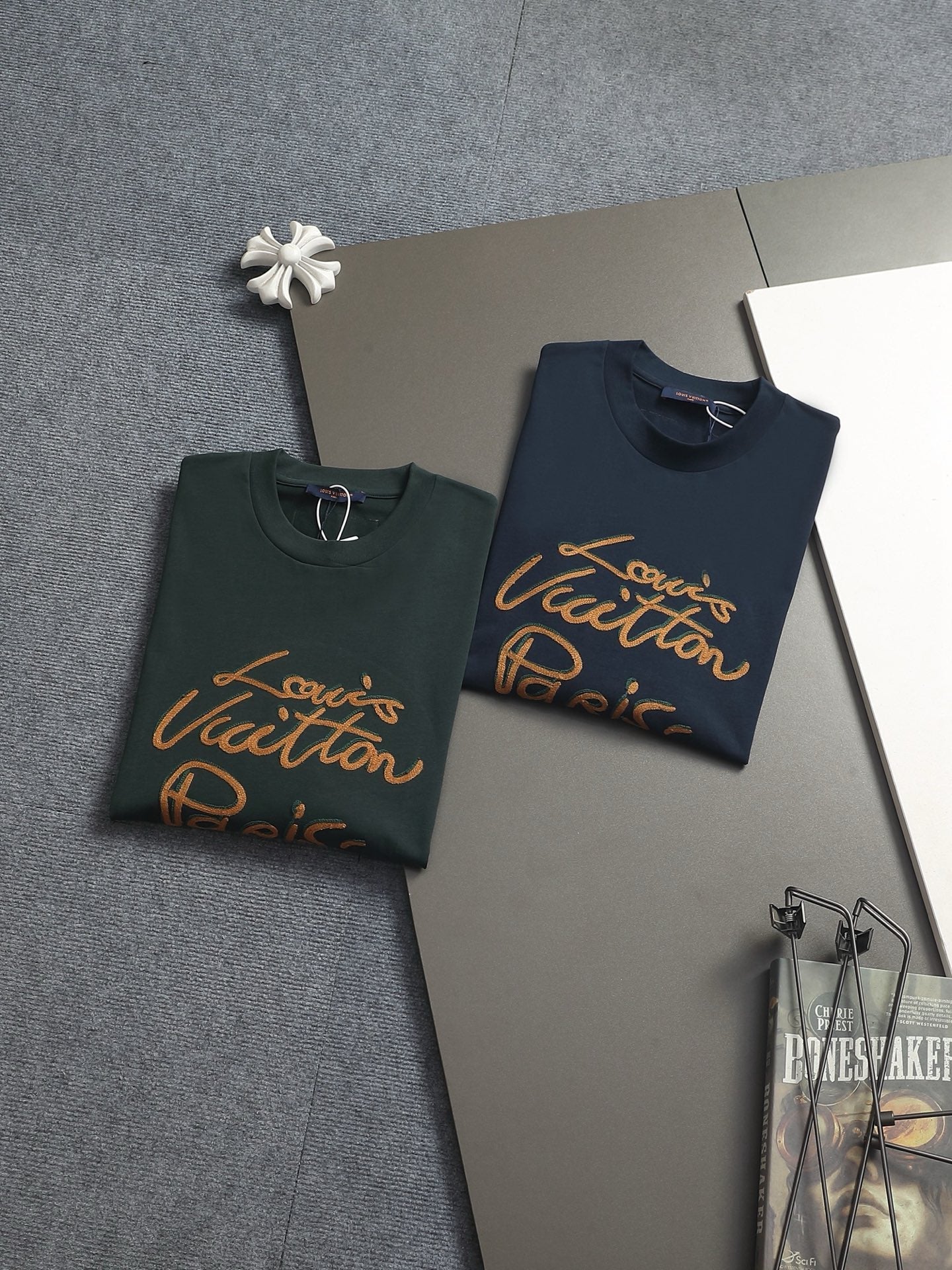 260624 High-quality new multi-needle embroidery technology LOGO T-shirt