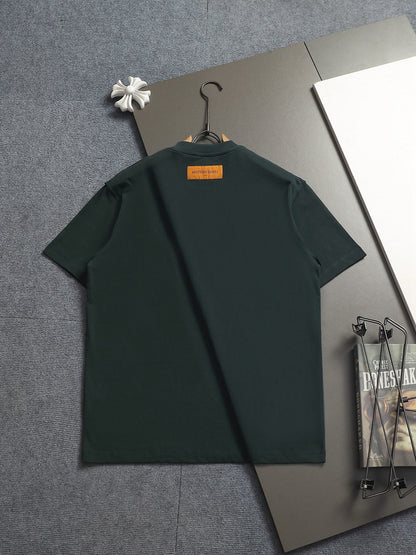 260624 High-quality new multi-needle embroidery technology LOGO T-shirt