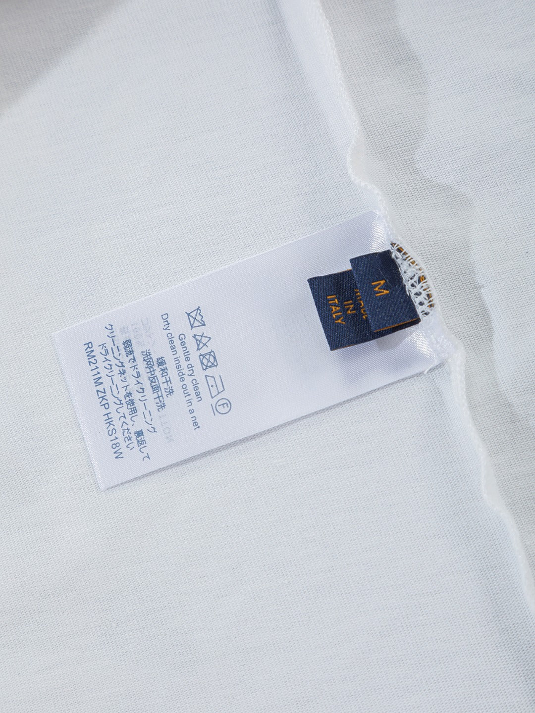 260624 High-quality new embroidered ink-blurry print logo T-shirt