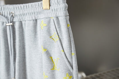 260624 High-quality new design pocket jacquard printed short pants