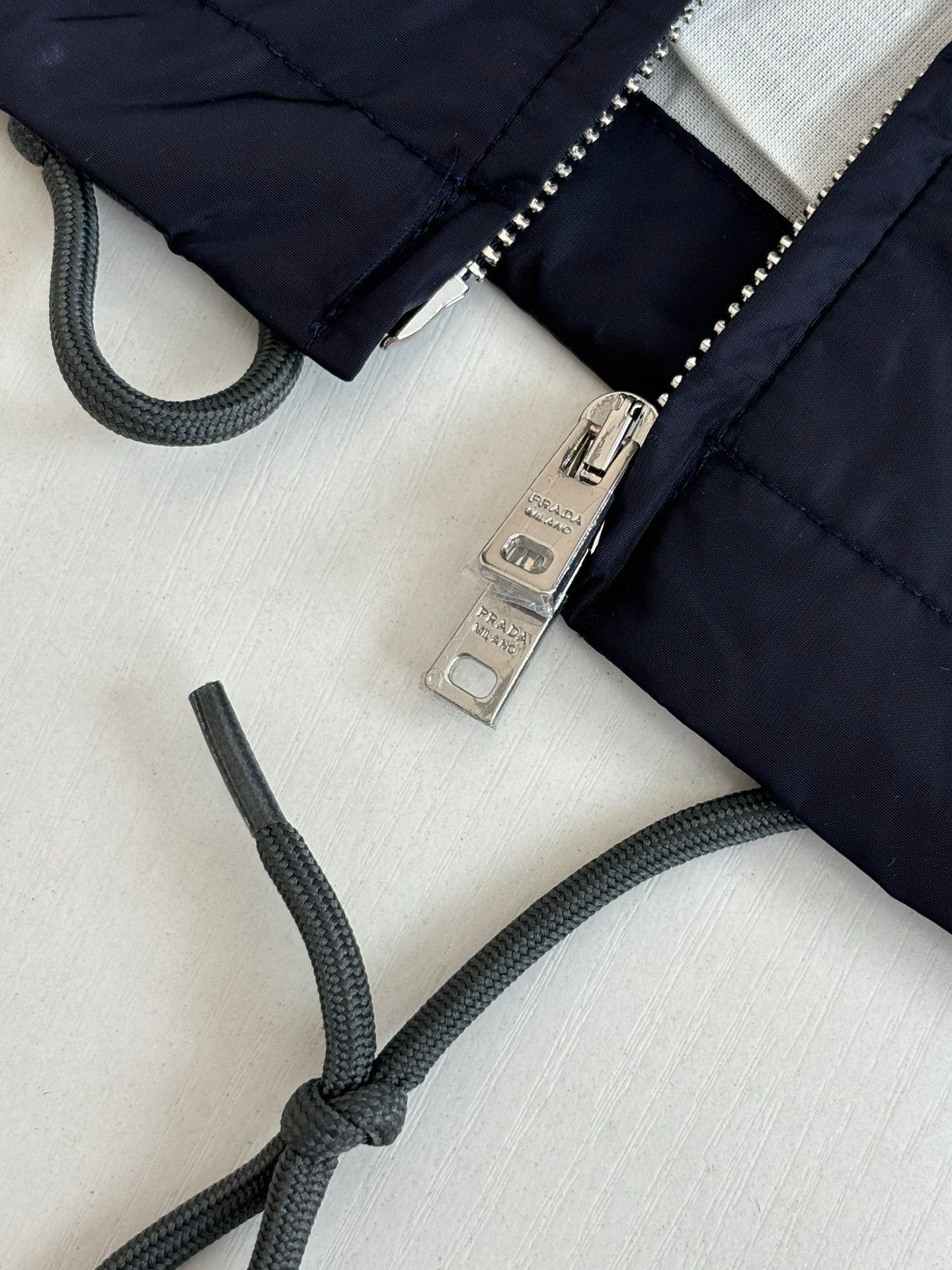 260624 High-quality new recycled nylon lapel zipper jacket coat