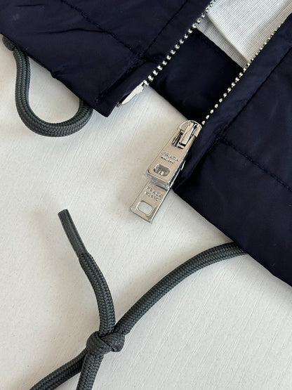 260624 High-quality new recycled nylon lapel zipper jacket coat