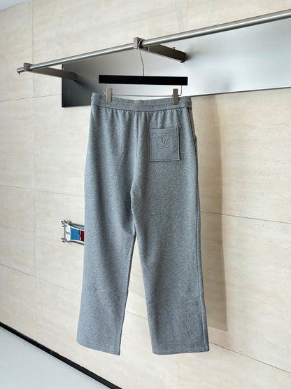 260624 High-quality new embroidered full-print casual pants set