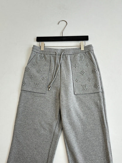 260624 High-quality new embroidered full-print casual pants set