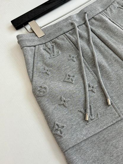 260624 High-quality new embroidered full-print casual pants set