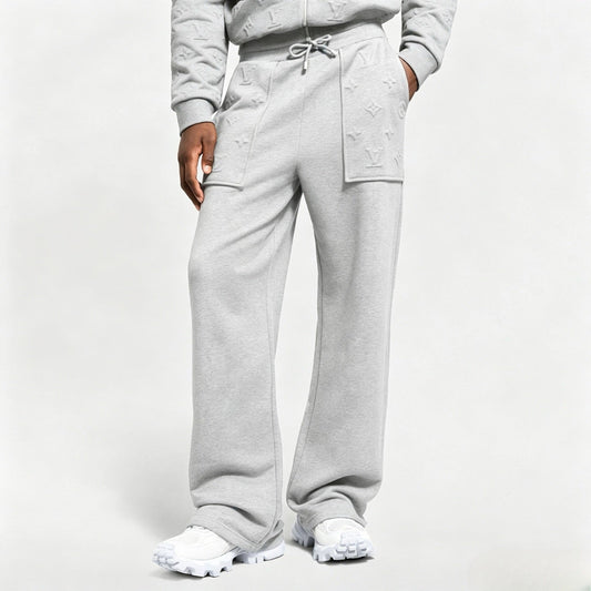 260624 High-quality new embroidered full-print casual pants set