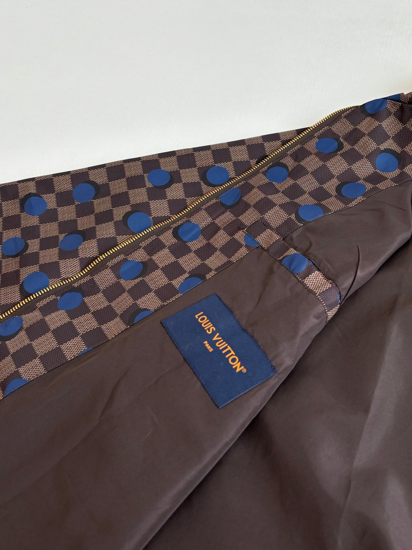 260624 High-quality new checkered polka dot hooded coat