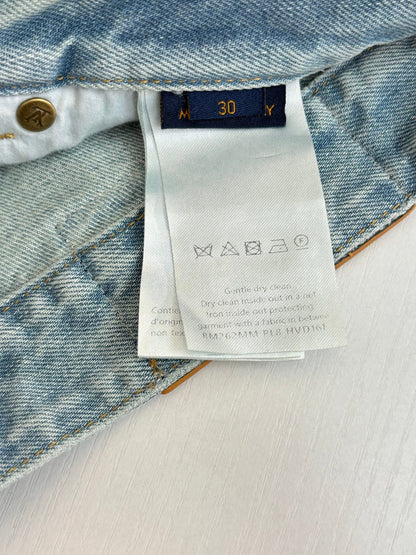 260624 High-quality new design-style denim pants with patchwork construction