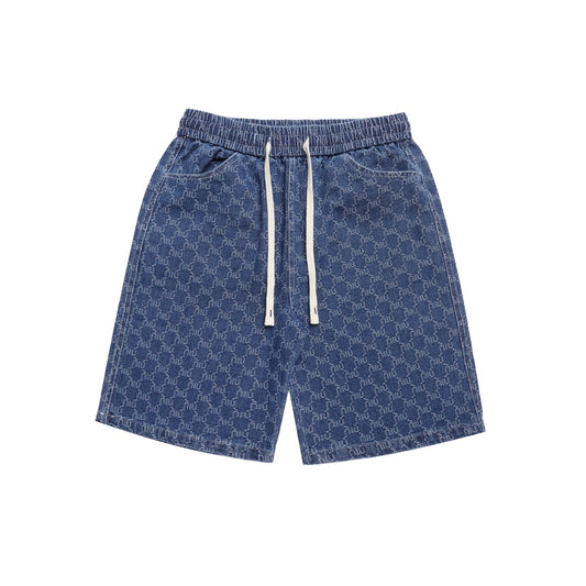 260624 High-quality new custom-made fabric denim shorts