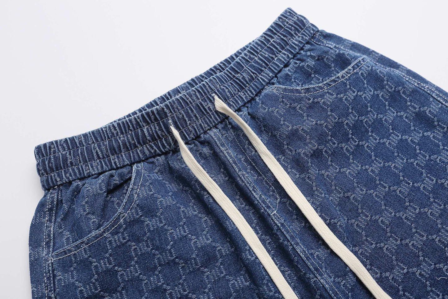 260624 High-quality new custom-made fabric denim shorts