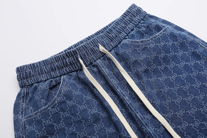 260624 High-quality new custom-made fabric denim shorts