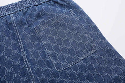 260624 High-quality new custom-made fabric denim shorts