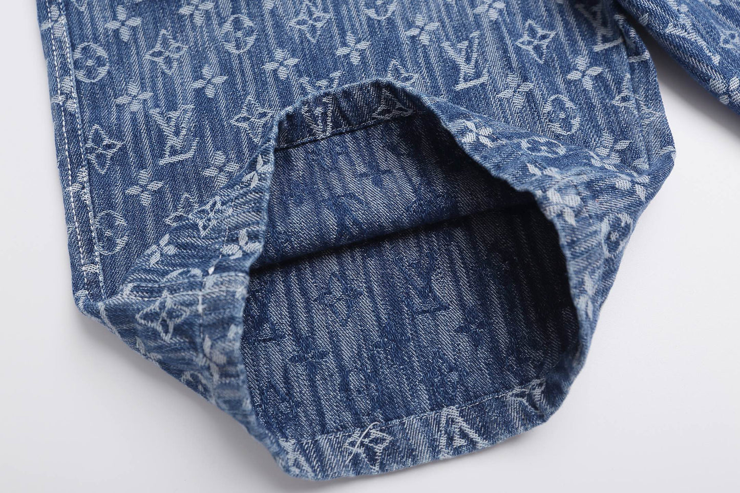 260624 High-quality new custom-made fabric denim shorts