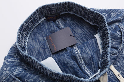 260624 High-quality new custom-made fabric denim shorts