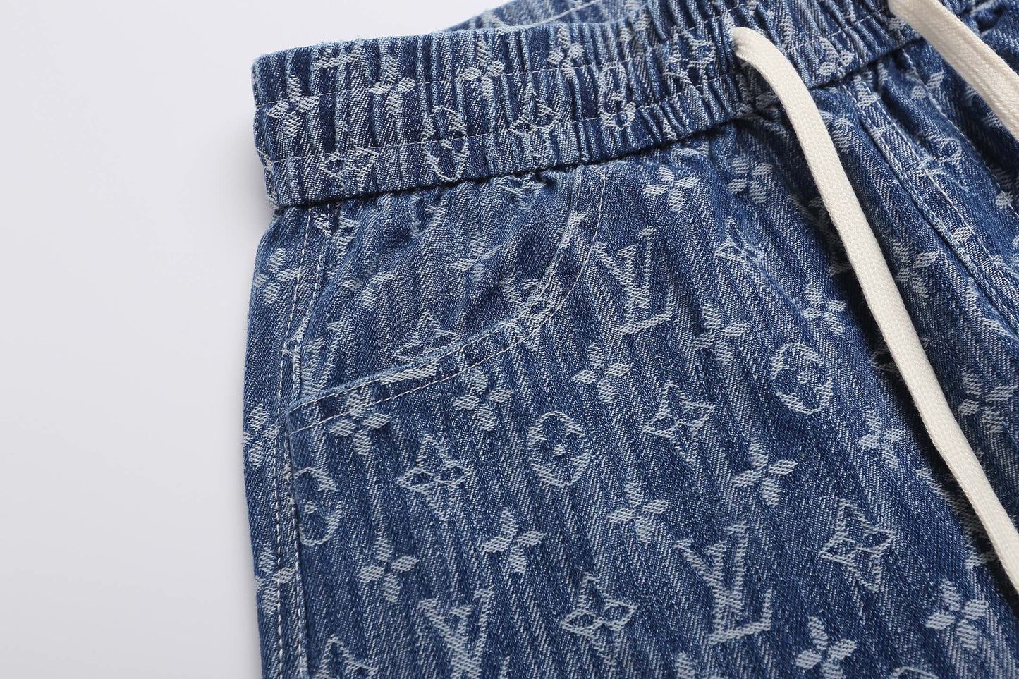 260624 High-quality new custom-made fabric denim shorts