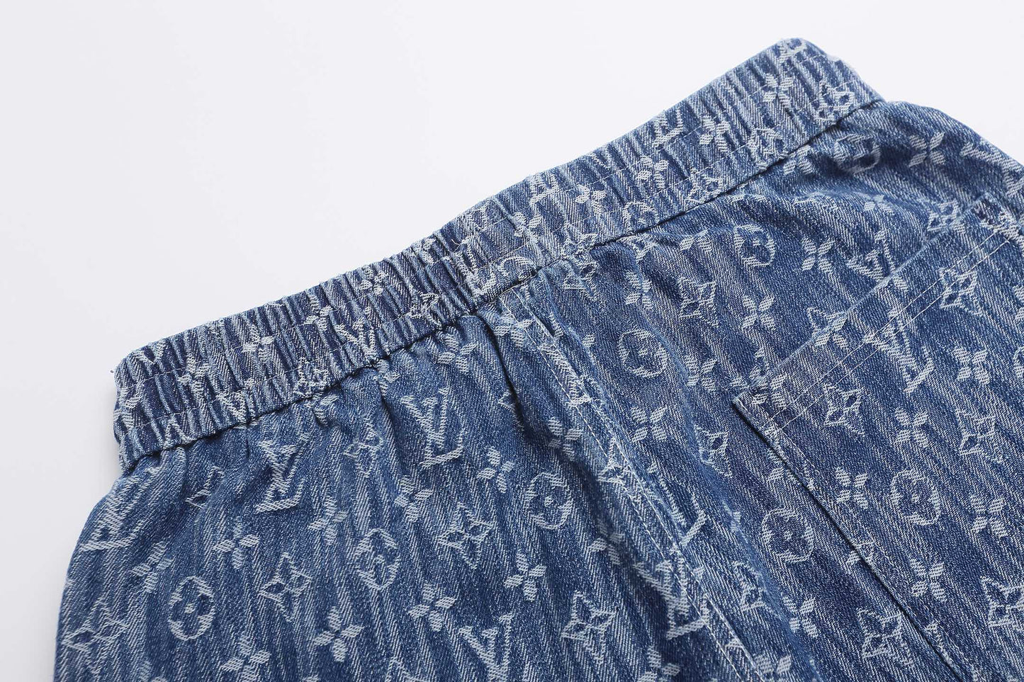 260624 High-quality new custom-made fabric denim shorts