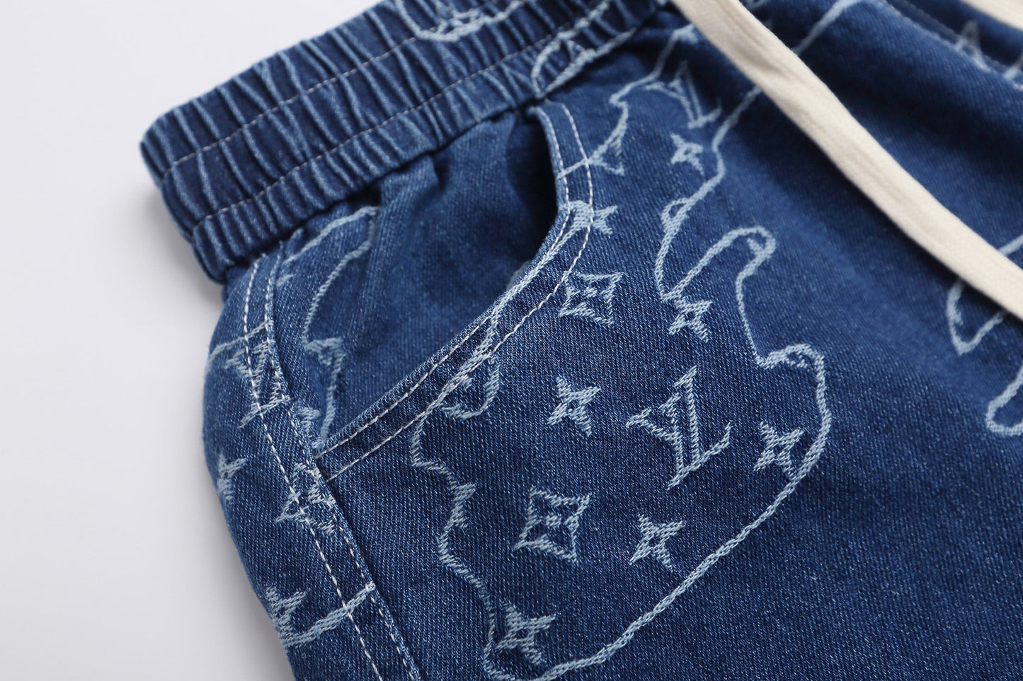 260624 High-quality new custom-made fabric denim shorts