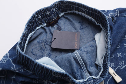 260624 High-quality new custom-made fabric denim shorts