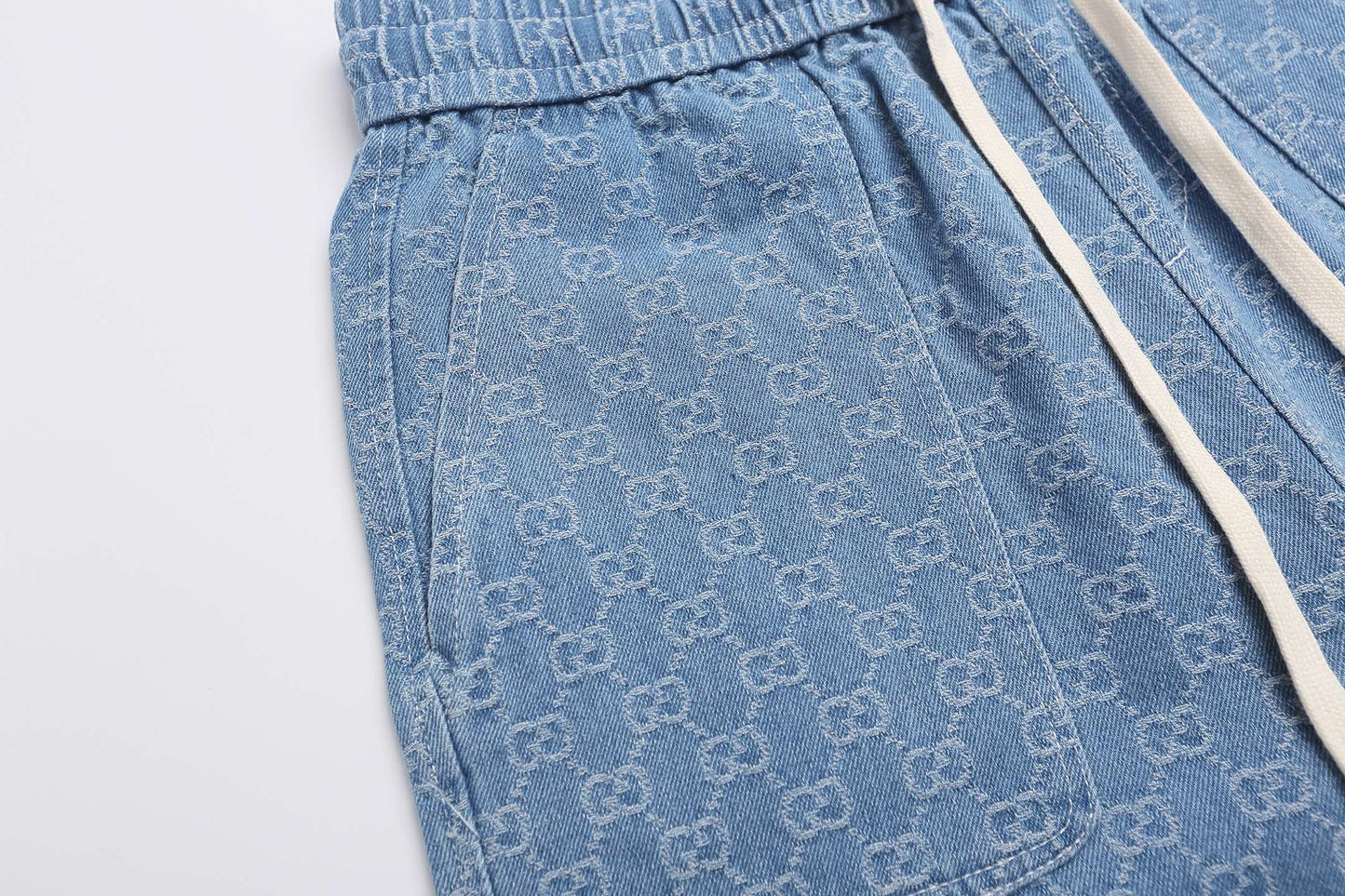 260624 High-quality new custom-made fabric denim shorts