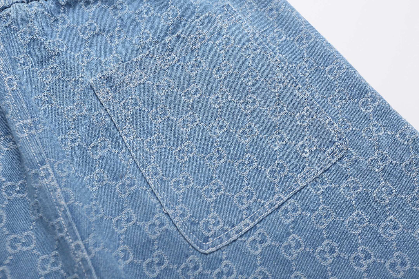 260624 High-quality new custom-made fabric denim shorts