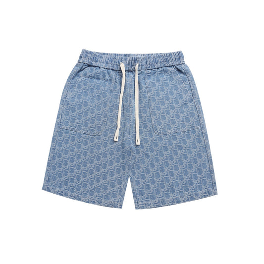 260624 High-quality new custom-made fabric denim shorts