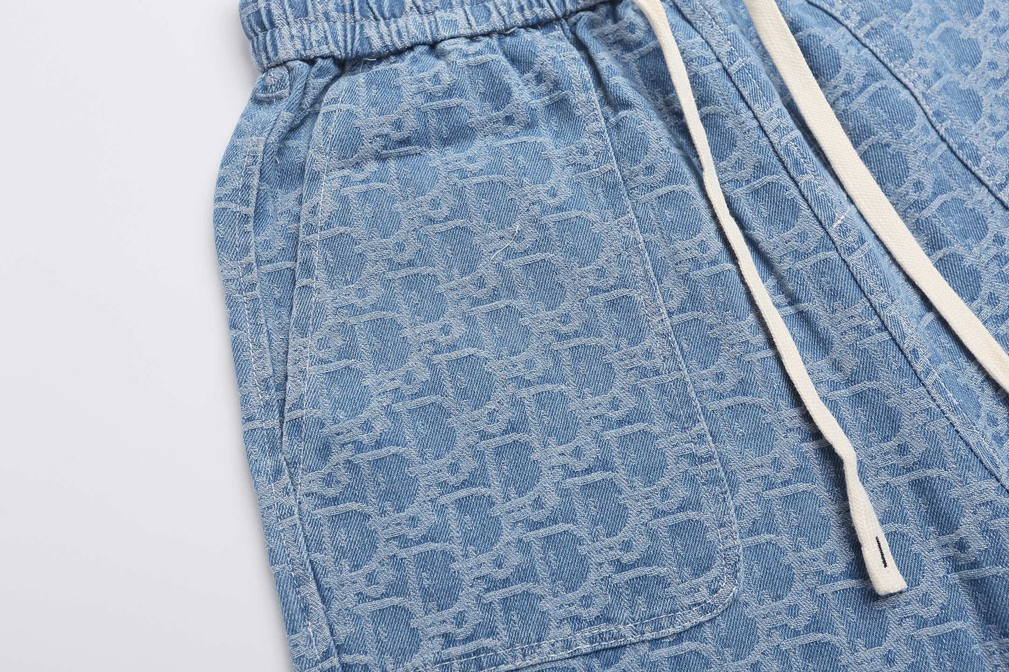260624 High-quality new custom-made fabric denim shorts