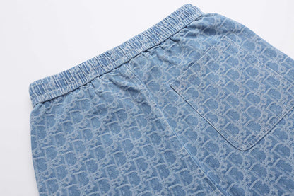 260624 High-quality new custom-made fabric denim shorts