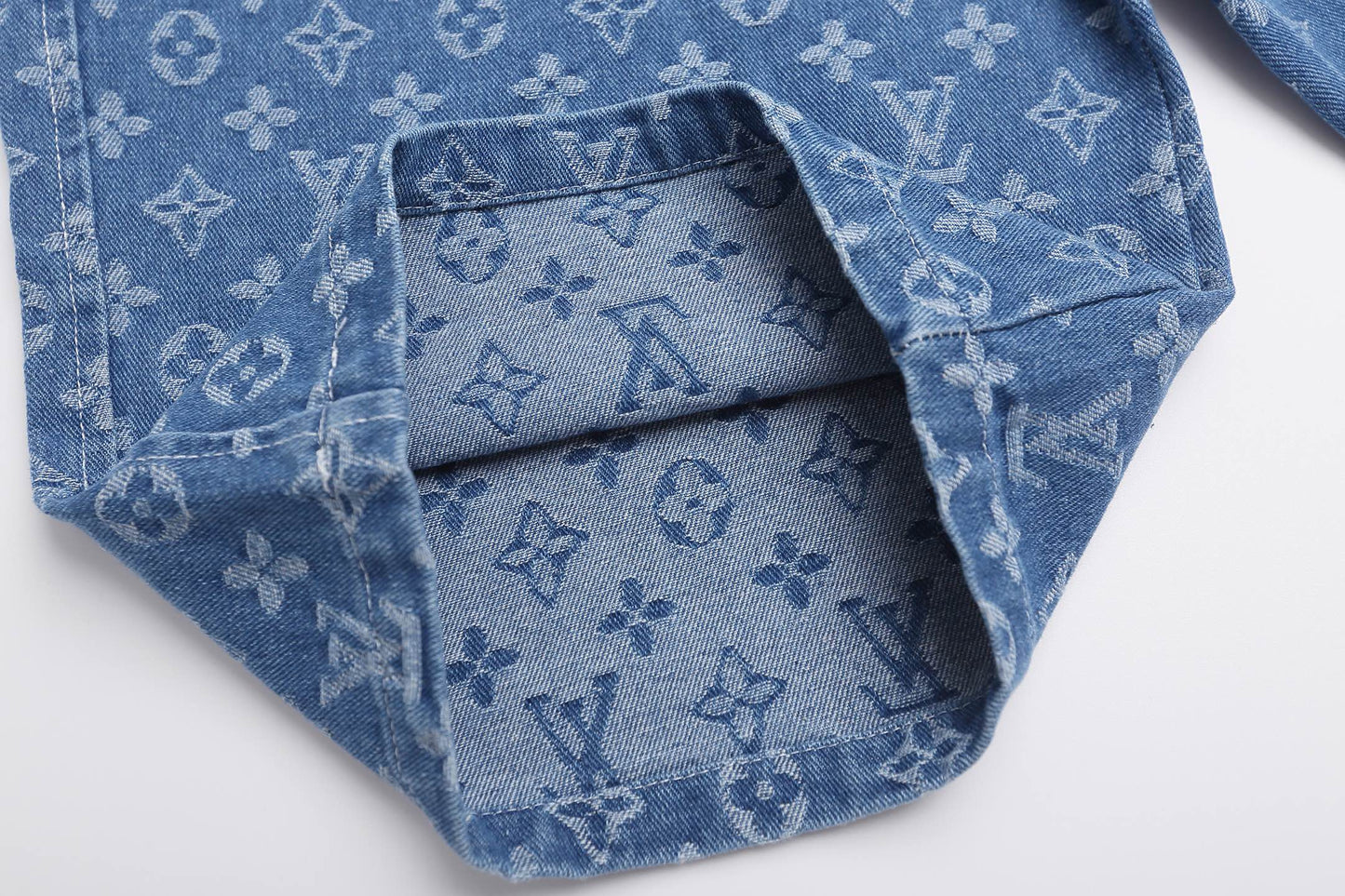 260624 High-quality new custom-made fabric denim shorts