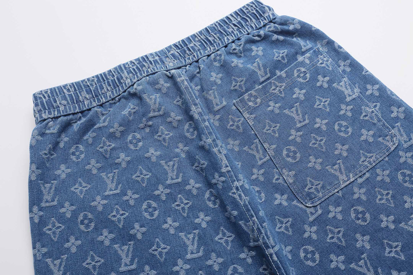 260624 High-quality new custom-made fabric denim shorts