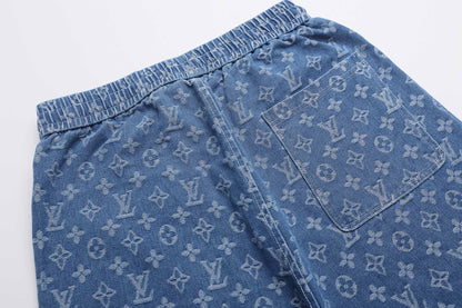 260624 High-quality new custom-made fabric denim shorts