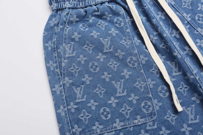 260624 High-quality new custom-made fabric denim shorts
