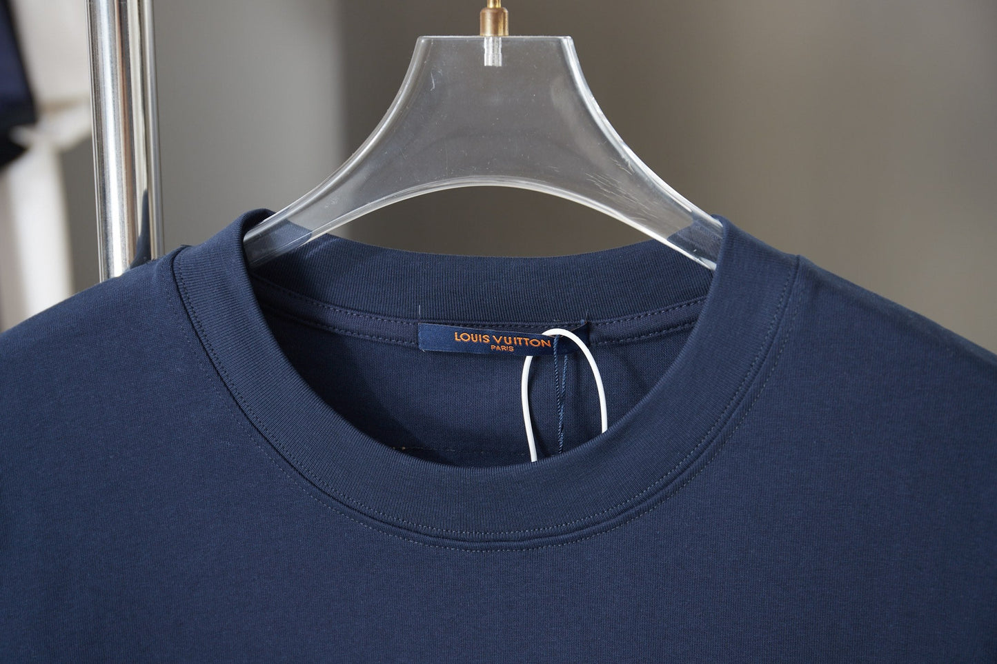 260624 High-quality new embroidered patchwork denim T-shirt