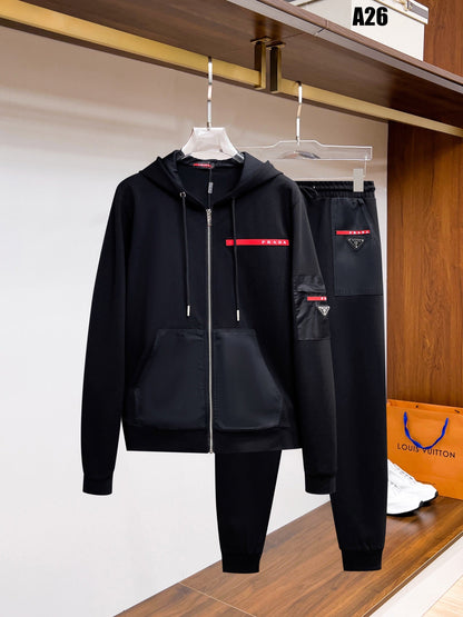 260701 High-quality new fall and winter pullover knit comfortable set