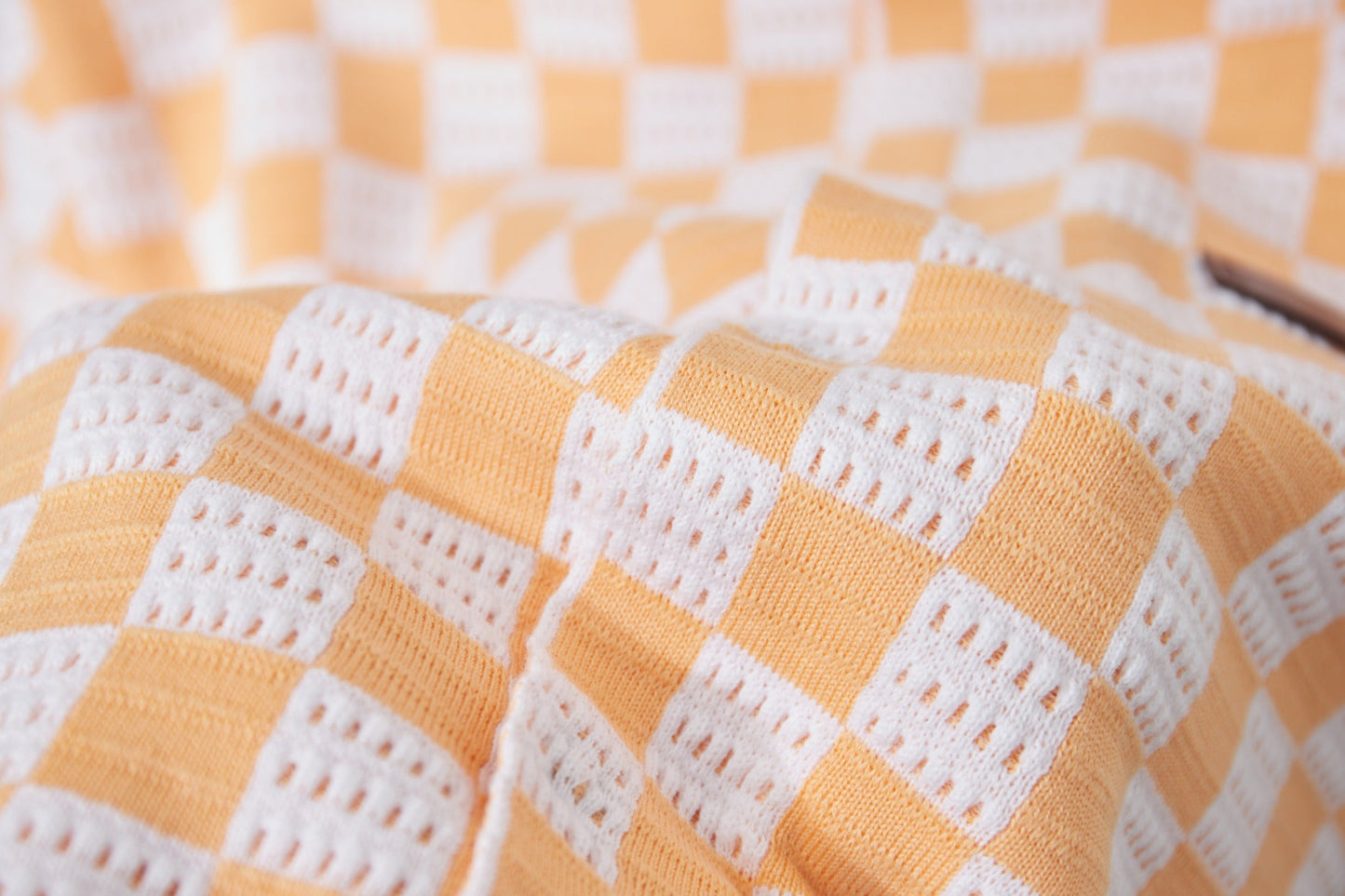 260701 High-quality new embroidered checkered short-sleeved wool POLO shirt