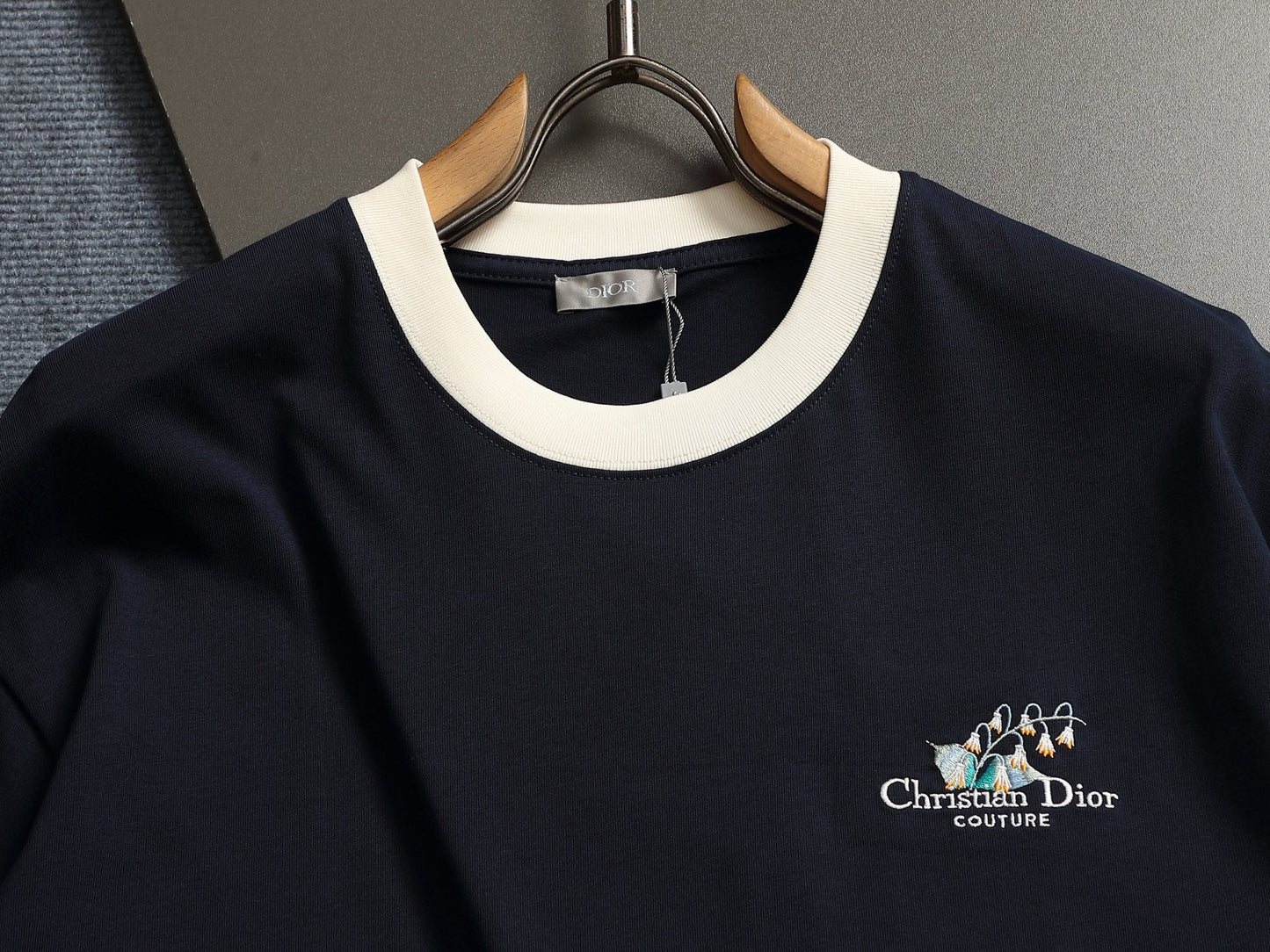 260701 High-quality new style classic letter embroidery T-shirt